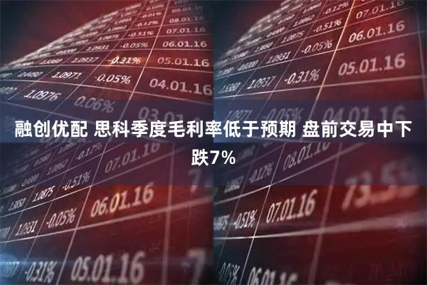 融创优配 思科季度毛利率低于预期 盘前交易中下跌7%